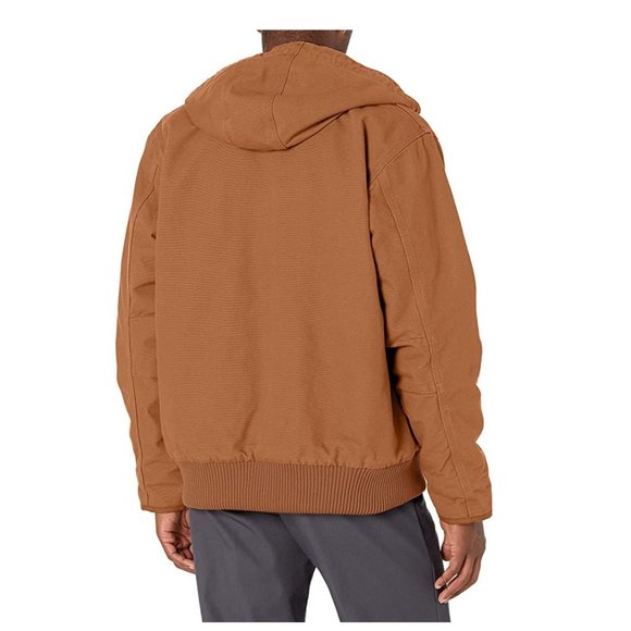 NWOT Carhartt Men's Active Jacket J130 Brown Size XL Winter Coat $240 Y10 - Picture 2 of 2